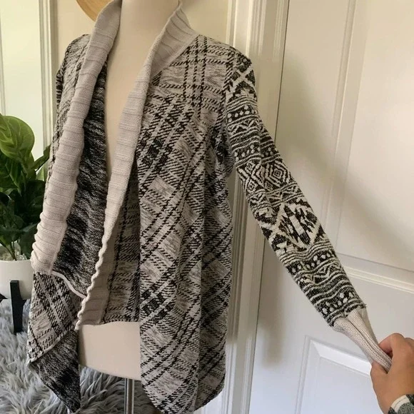 Anthropologie TINY—Open Front Waterfall Cardigan.‎ Sz S - Picture 5 of 12